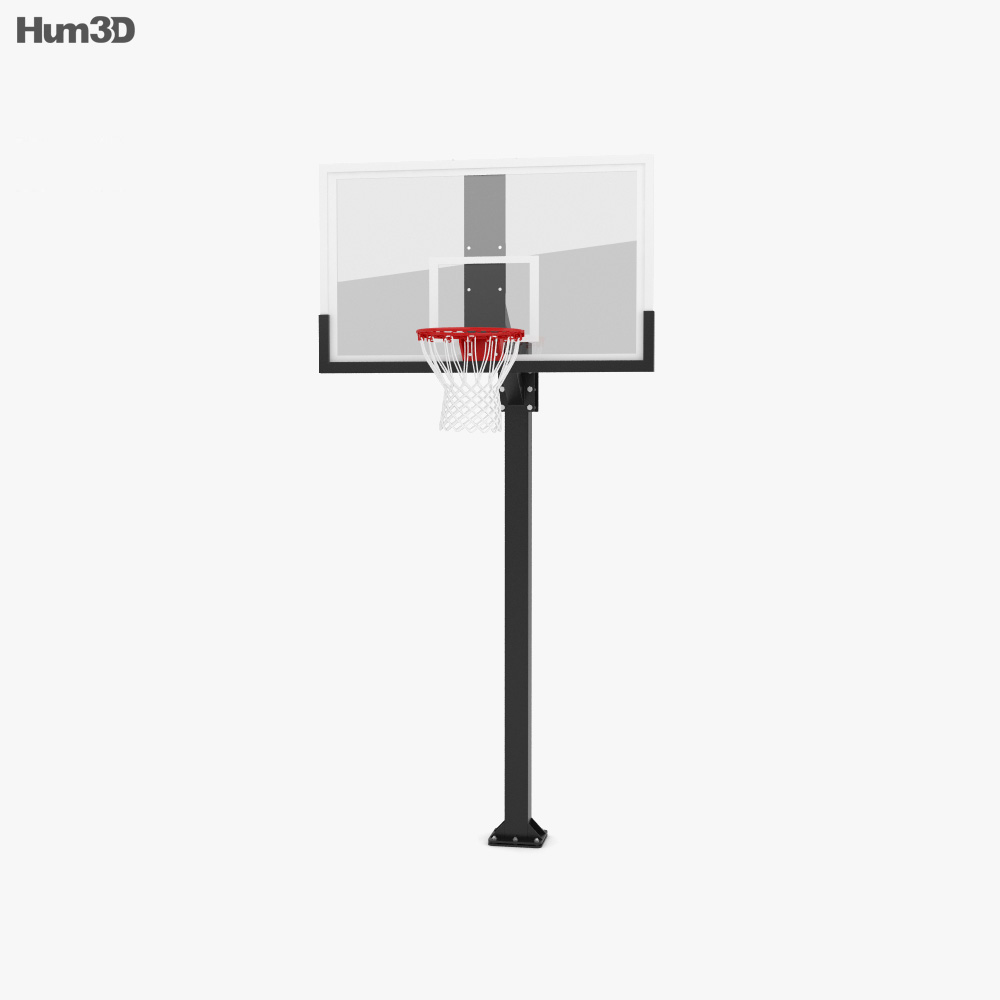Hercules Fixed Basketball Hoop 3d model
