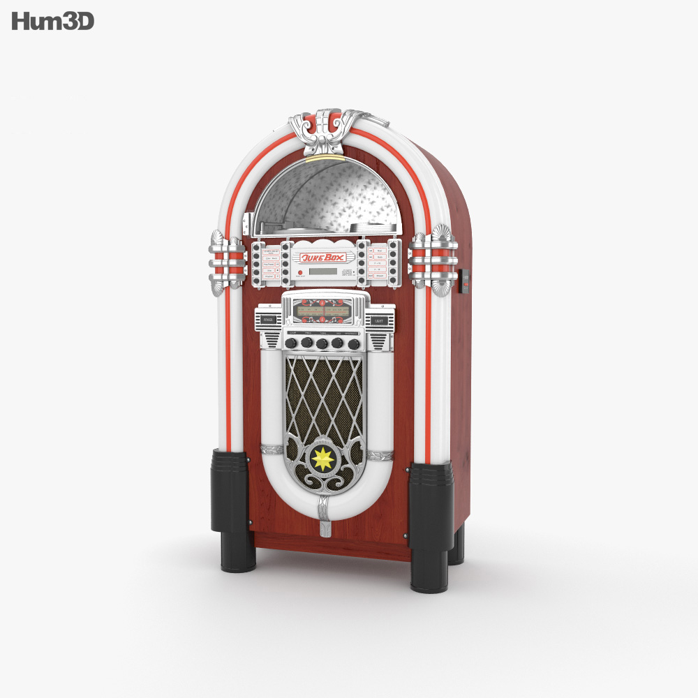 Jukebox 3D-Modell