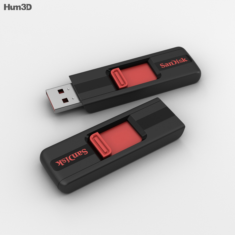 Clé USB Modèle 3d