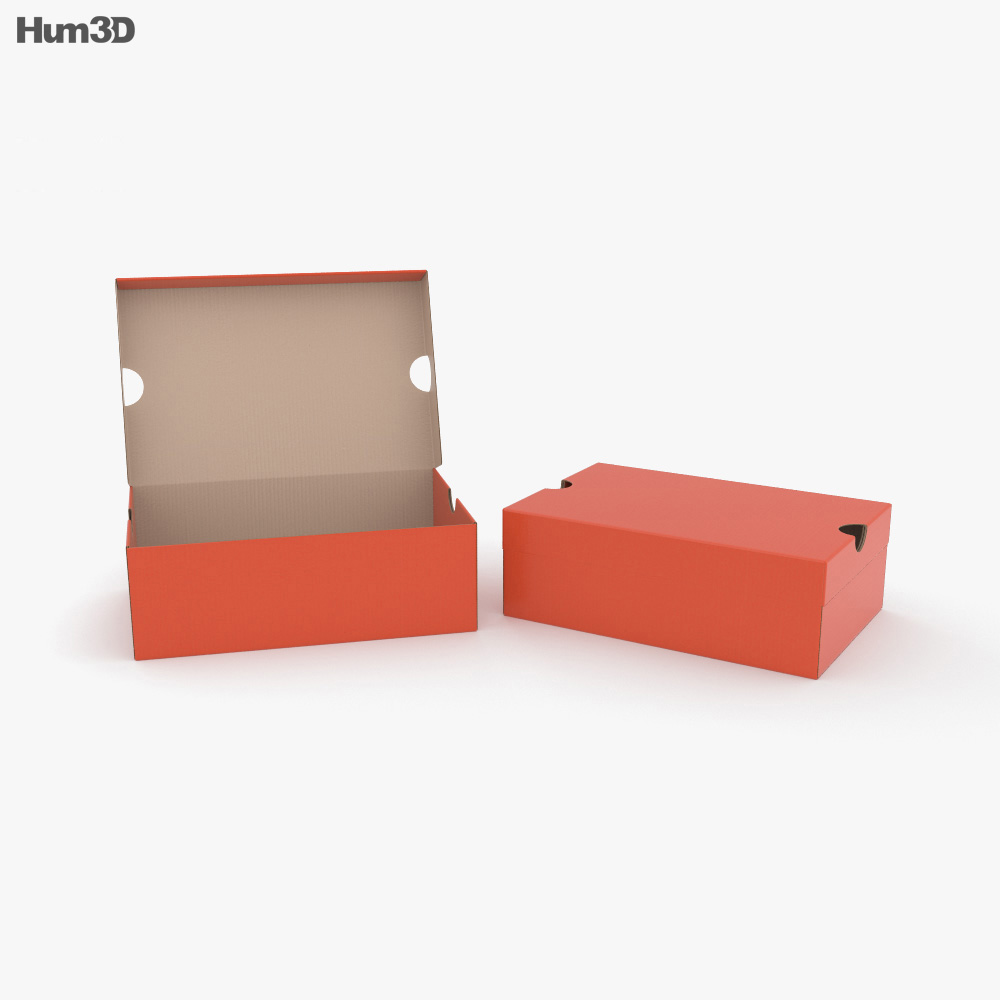 Коробка для взуття 3D модель