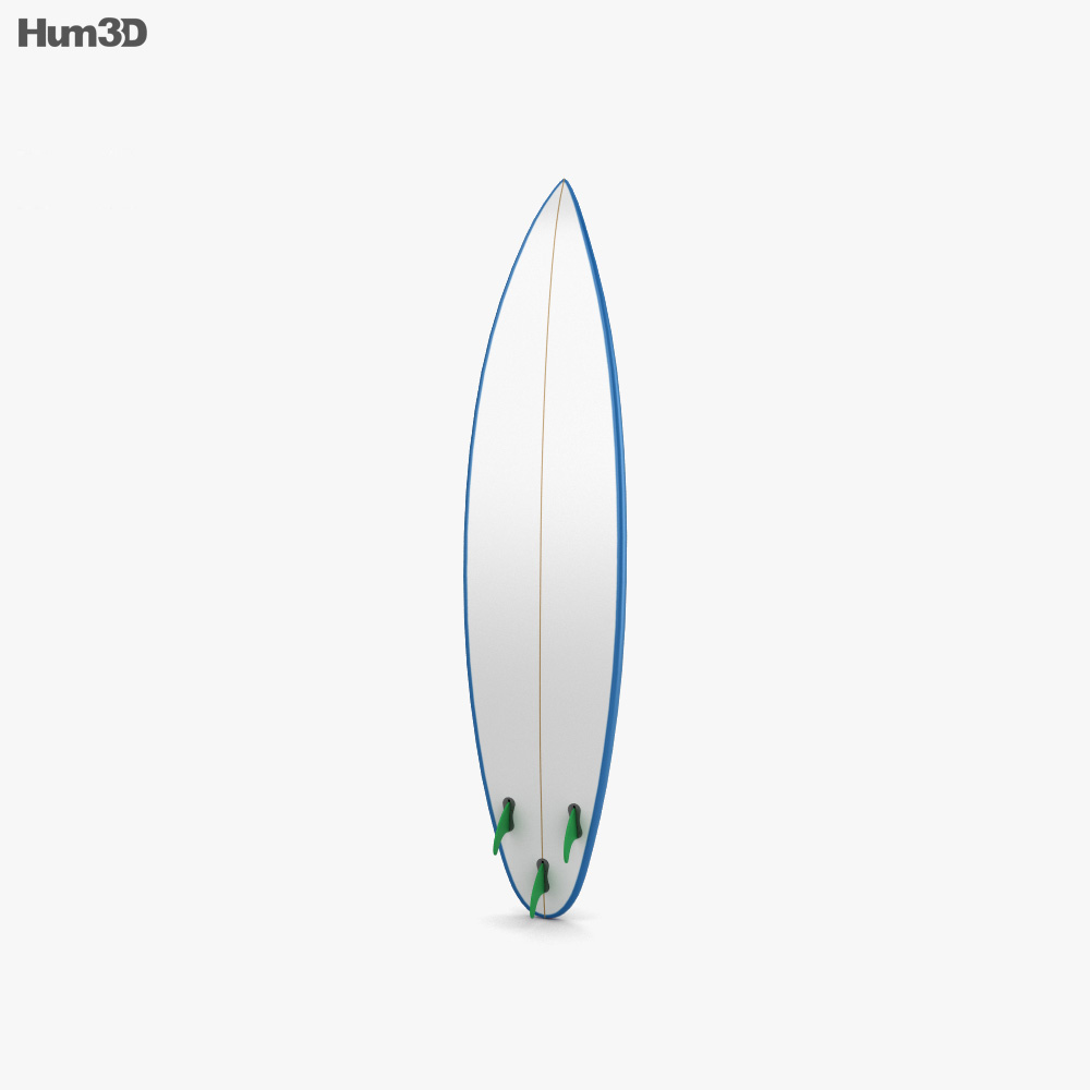 Surfboard 3D model