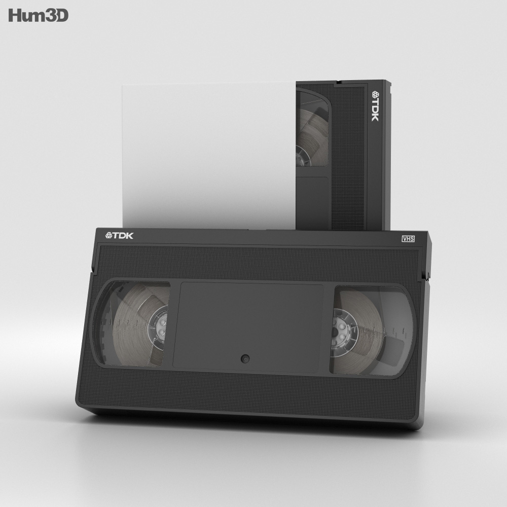Cassetta VHS Modello 3D