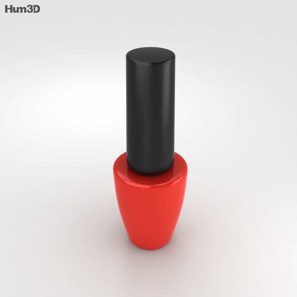 Spilled Nail Polish 3D model - Download Life and Leisure on