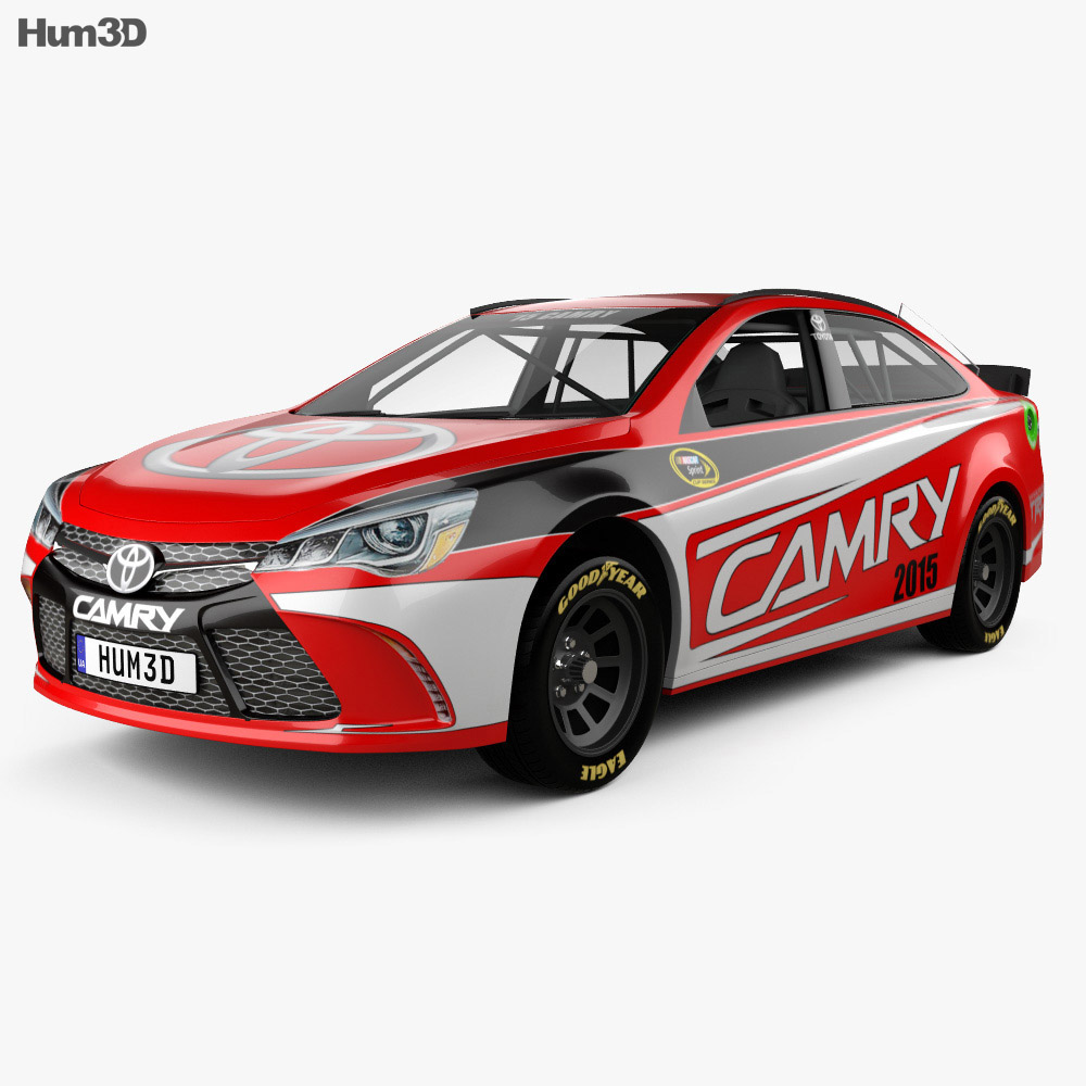 Toyota Camry NASCAR 2016 3D 모델 