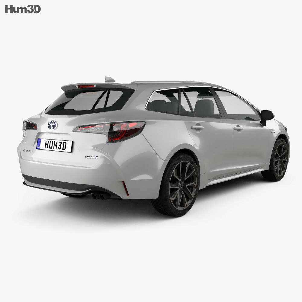 Toyota Corolla Touring 2023 (E210) - Buy Royalty Free 3D model by