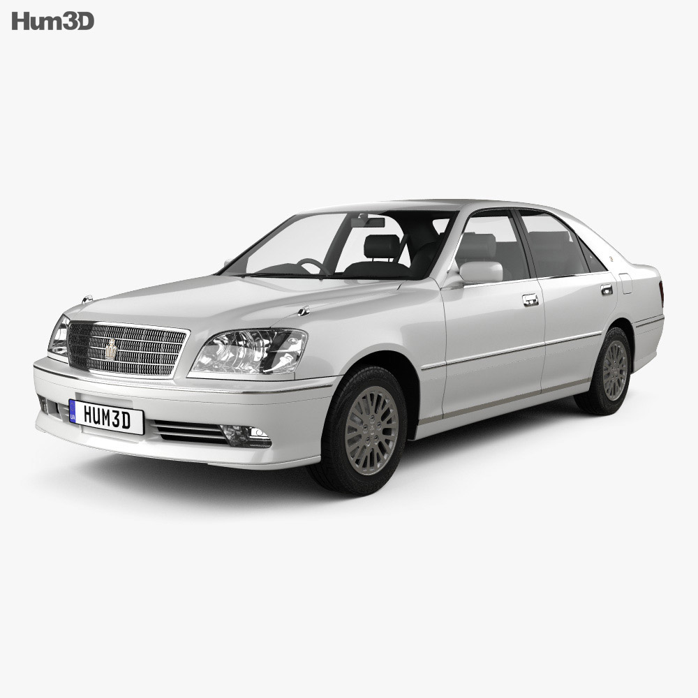 Toyota Crown Royal Saloon 2003 3D-Modell