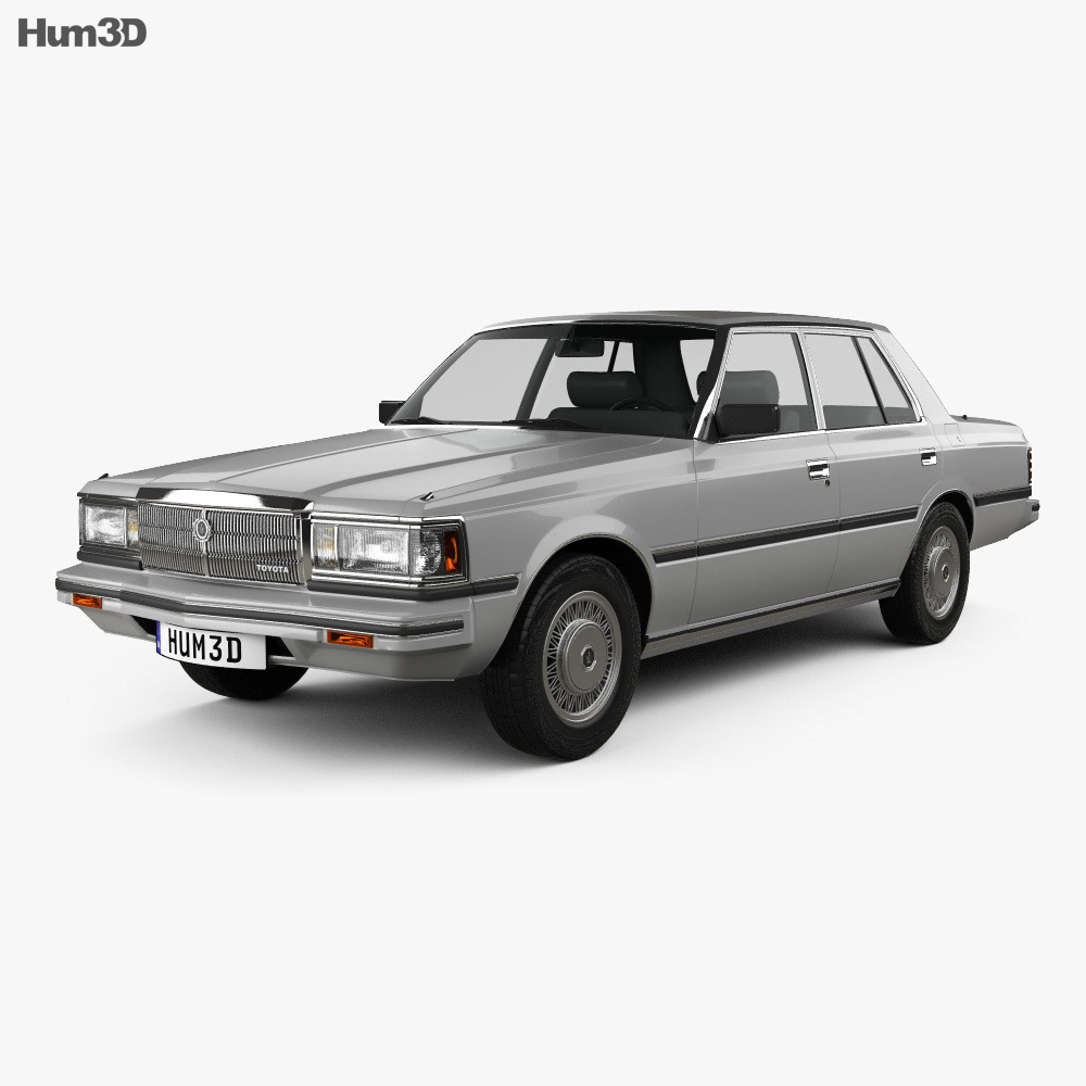 Toyota Crown (S110) Super Saloon 1982 3D-Modell