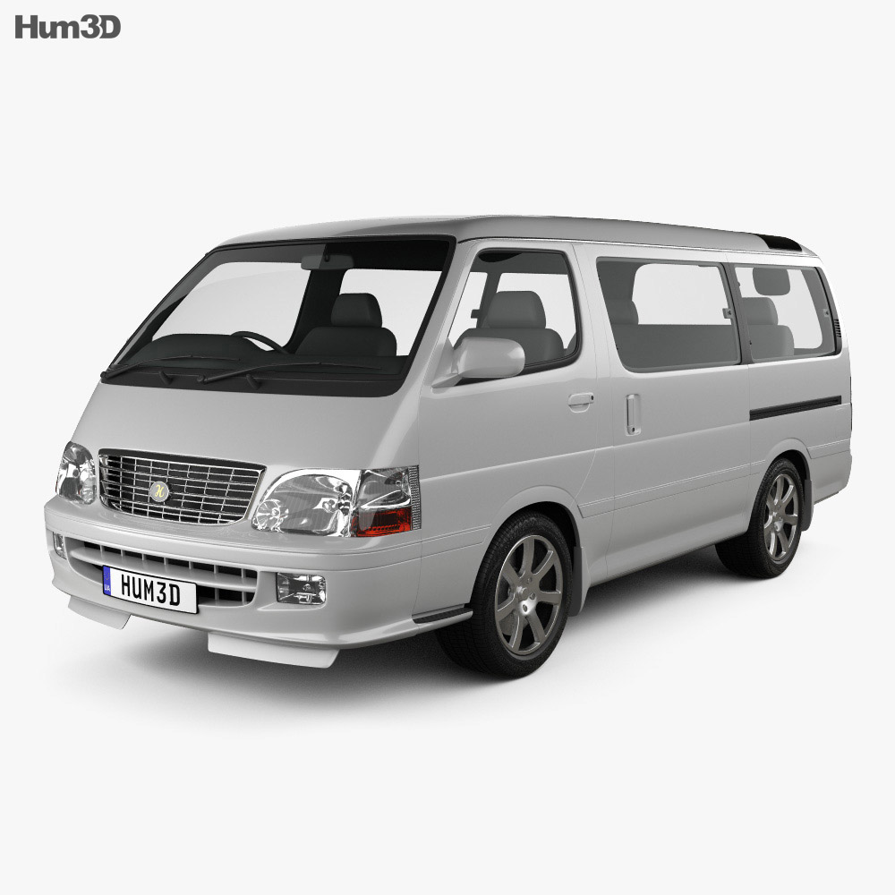 Toyota Hiace Passenger Van (JP) 2002 3D-Modell