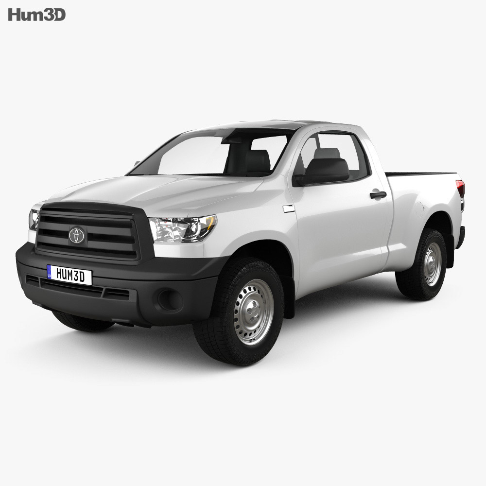 Toyota Tundra Regular Cab 2014 3D模型