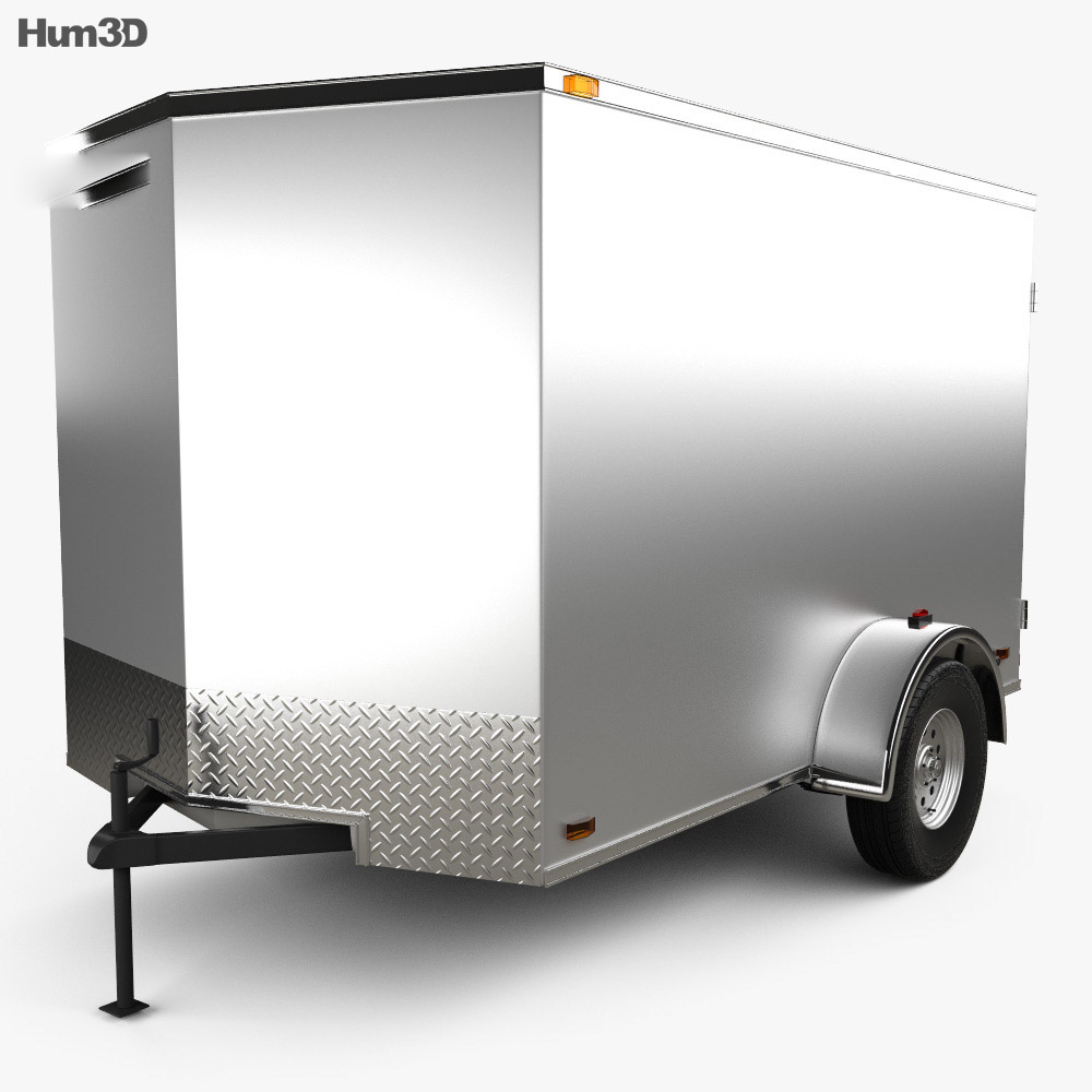 Continental Cargo Car Trailer 2015 3Dモデル