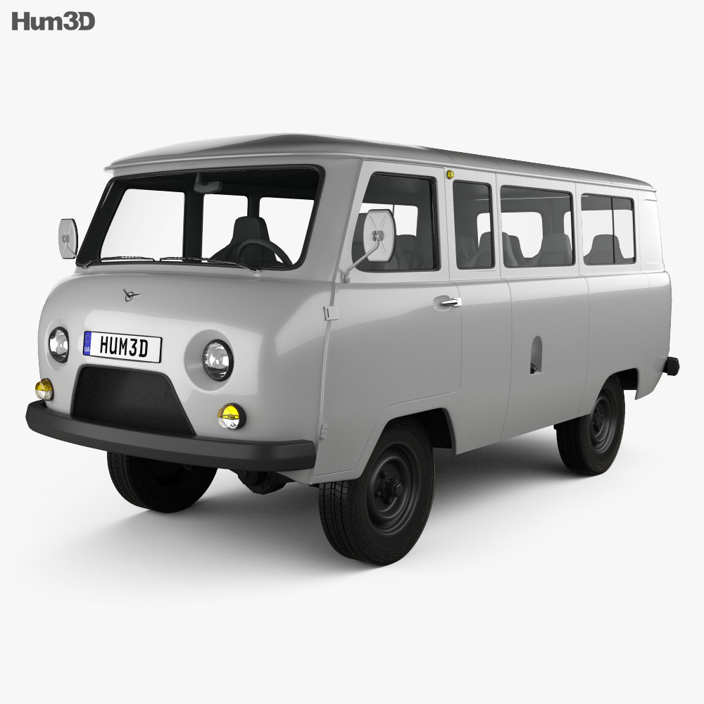 Модель 1/18 УАЗ-452В Автобус хаки 