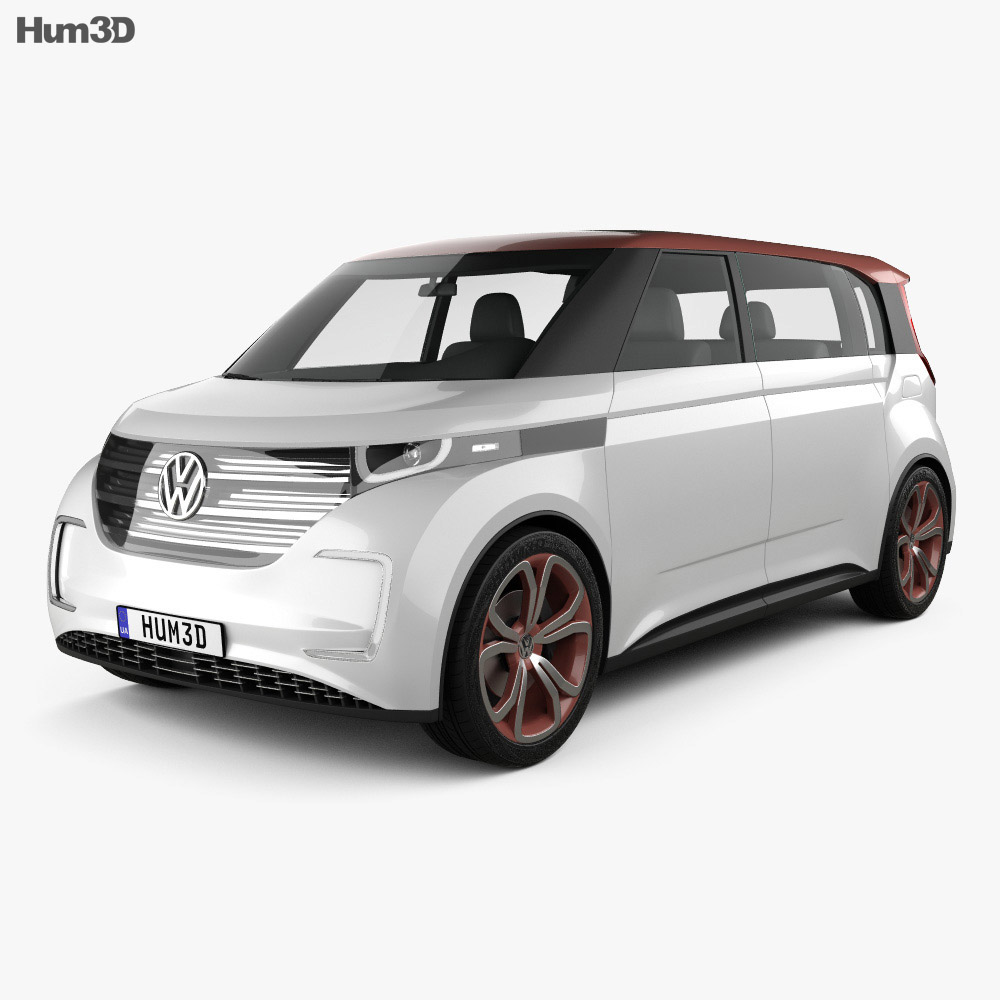 Volkswagen BUDD-e 2017 3D 모델 