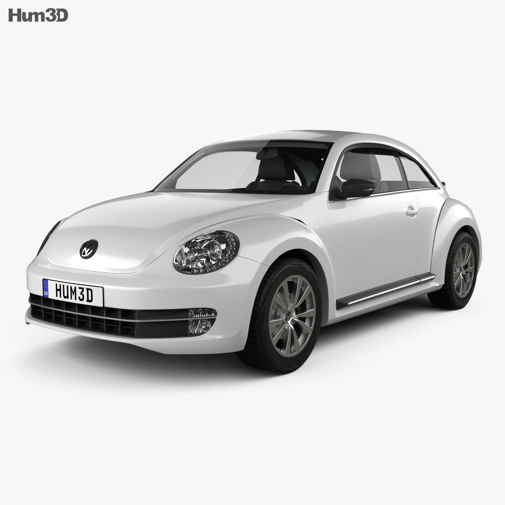 Volkswagen Beetle 2014 3d model