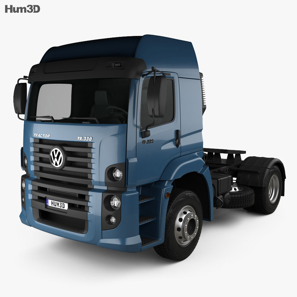 Volkswagen Constellation (19-390) Tractor Truck 2-axle 2016 3d model