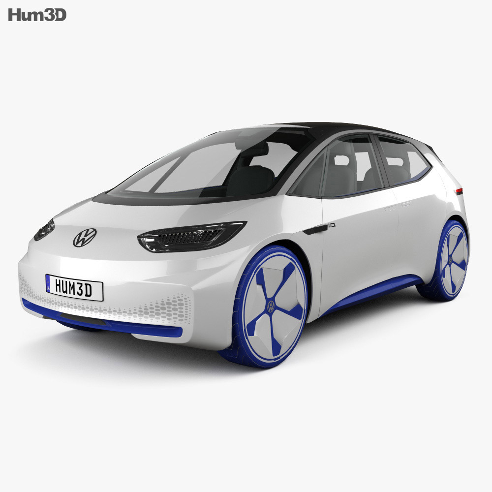 Volkswagen ID 2017 3D 모델 