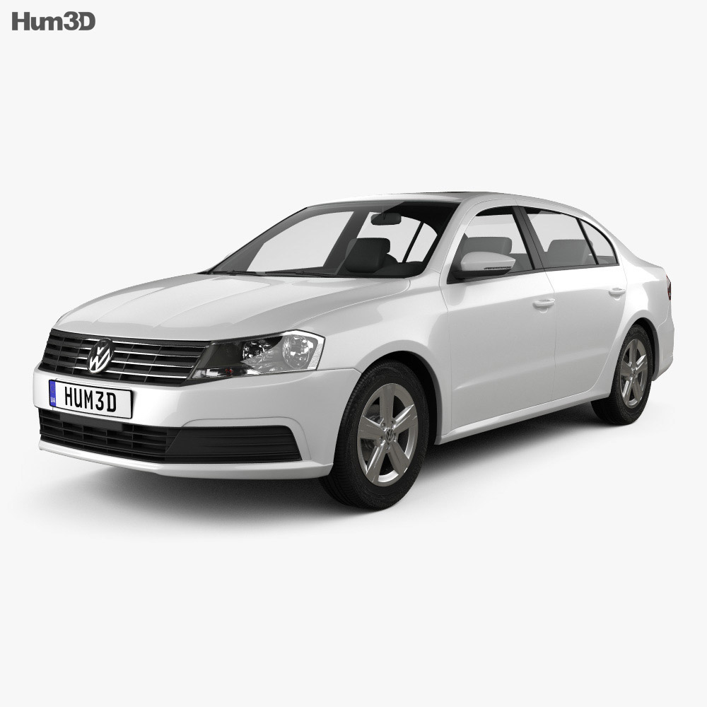 Volkswagen Lavida 세단 2017 3D 모델 