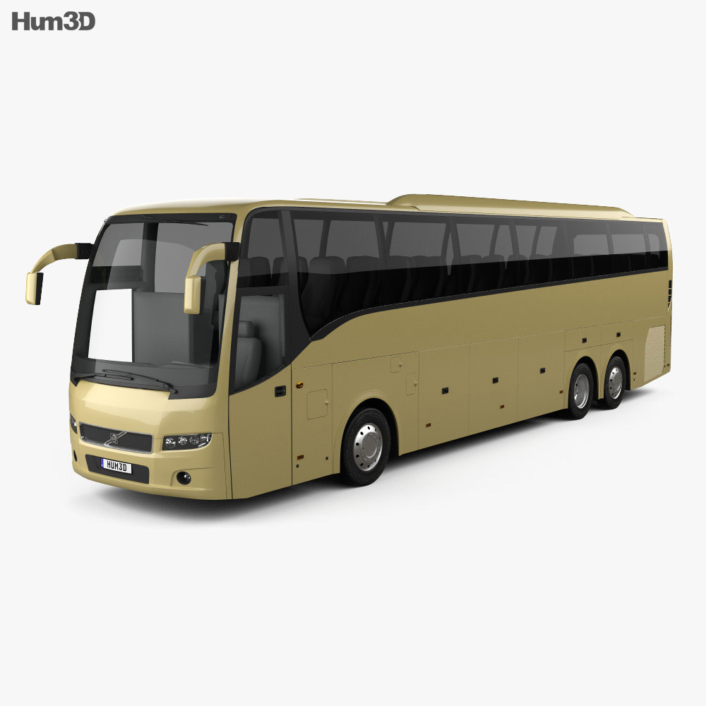 Volvo 9900 Автобус 2007 3D модель