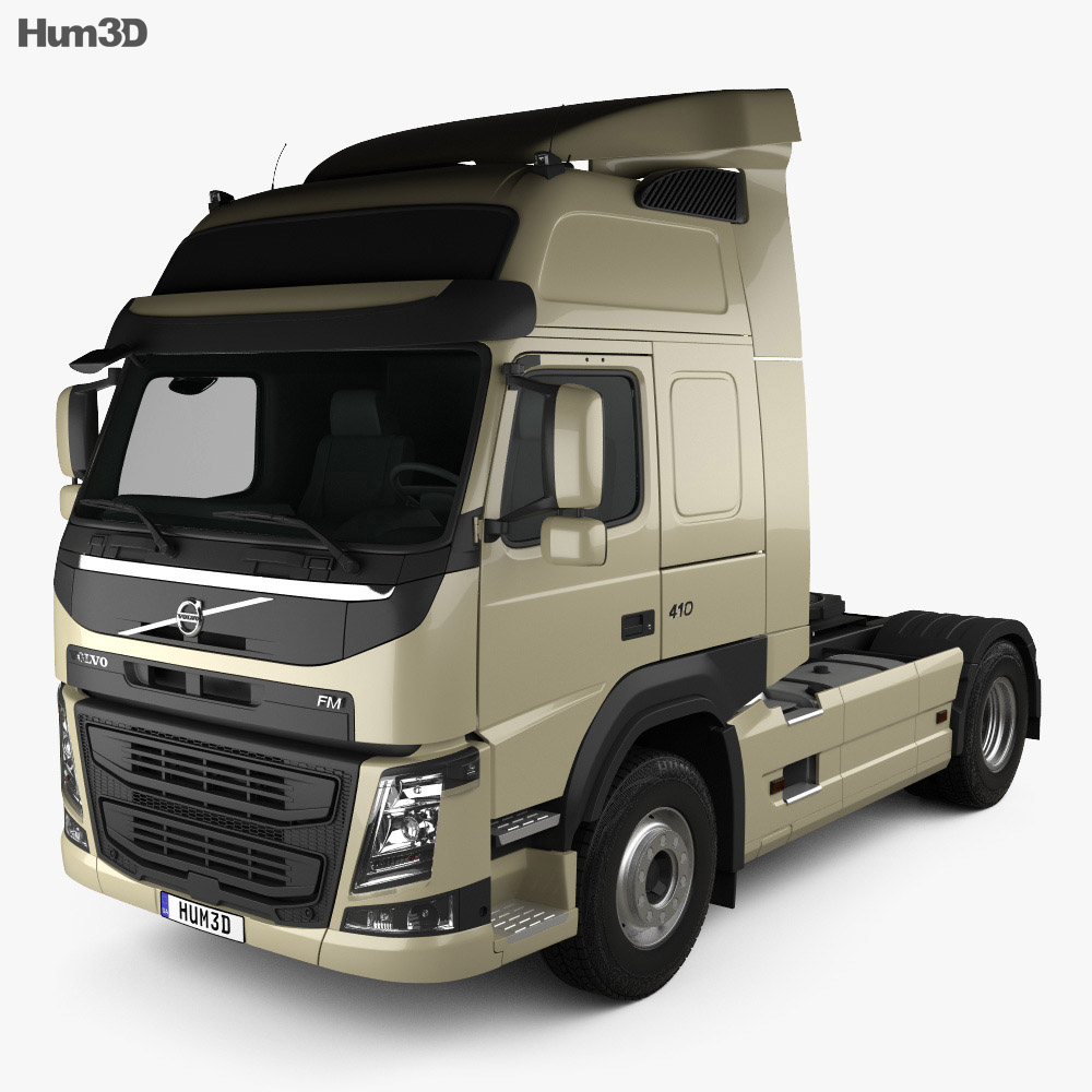 Volvo FM 410 トラクター・トラック 2017 3Dモデル