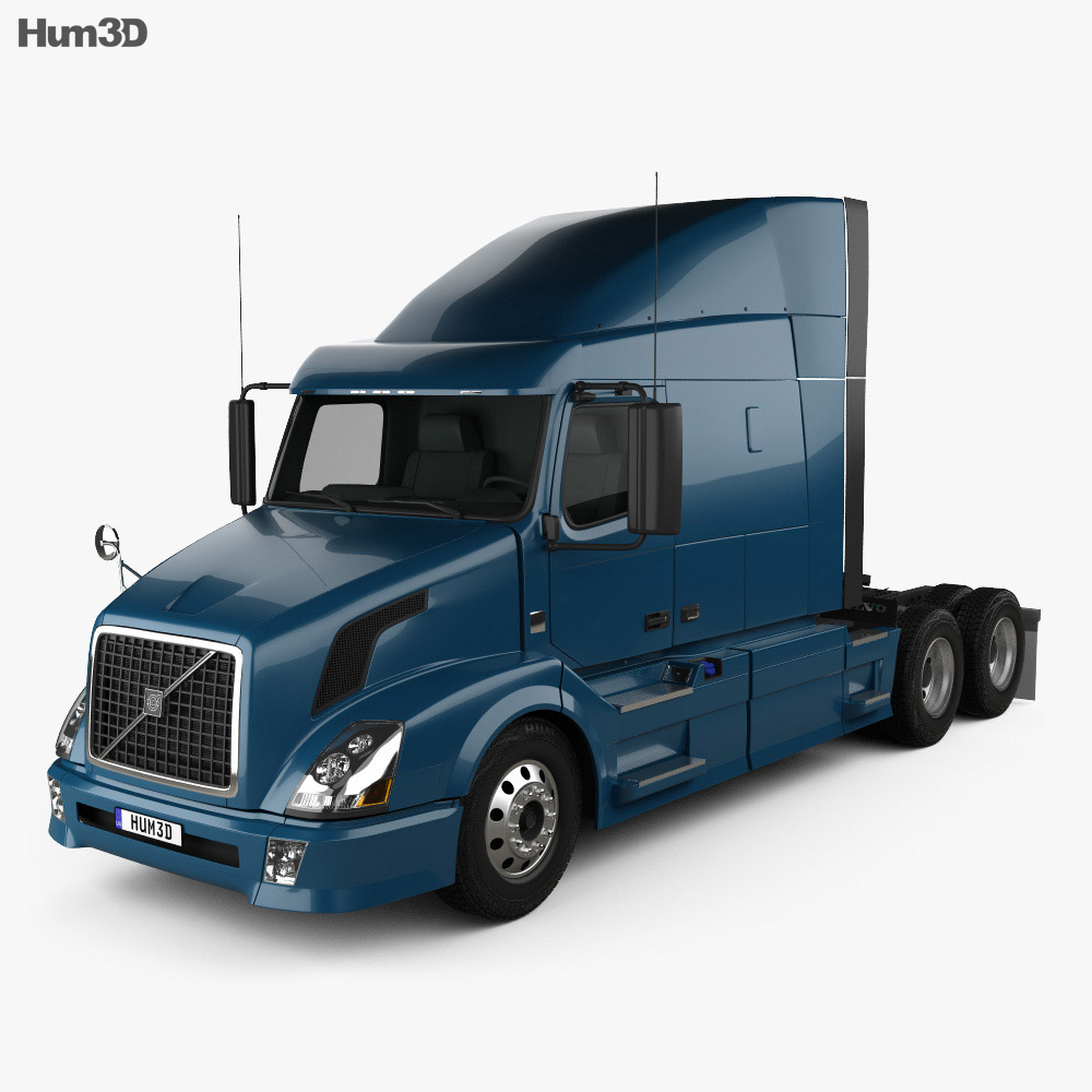 Volvo VAH (630) Camion Trattore 2017 Modello 3D