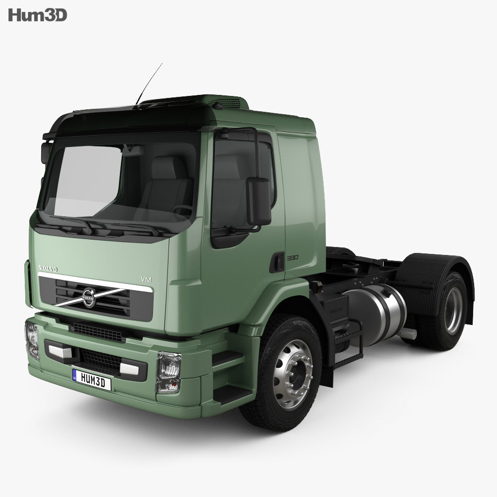 Volvo VM Tractor Truck 2015 3d model