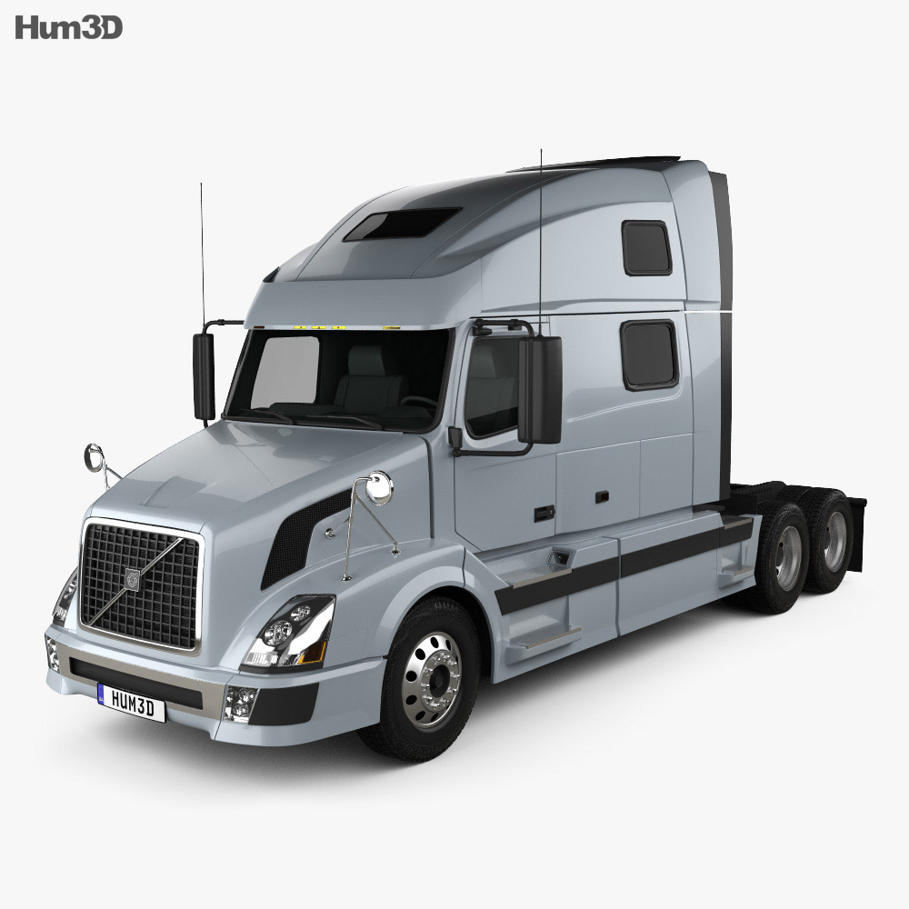 Volvo VNL Camion Trattore 2014 Modello 3D