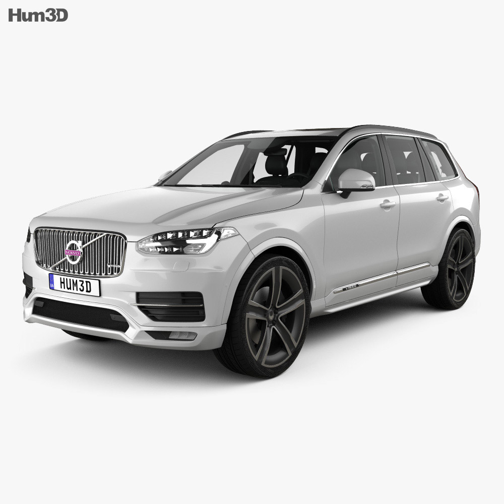 Volvo XC90 Heico with HQ interior 2019 3d model