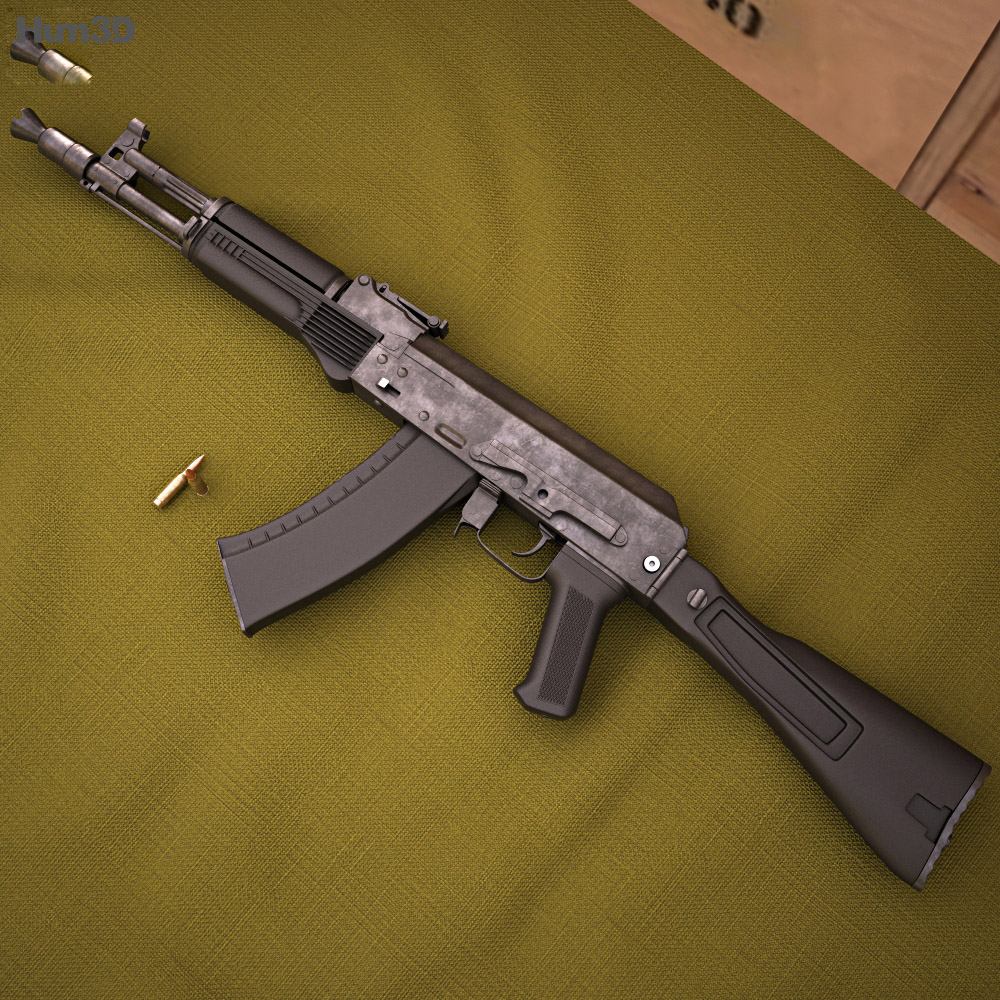 AK-105 Modelo 3D