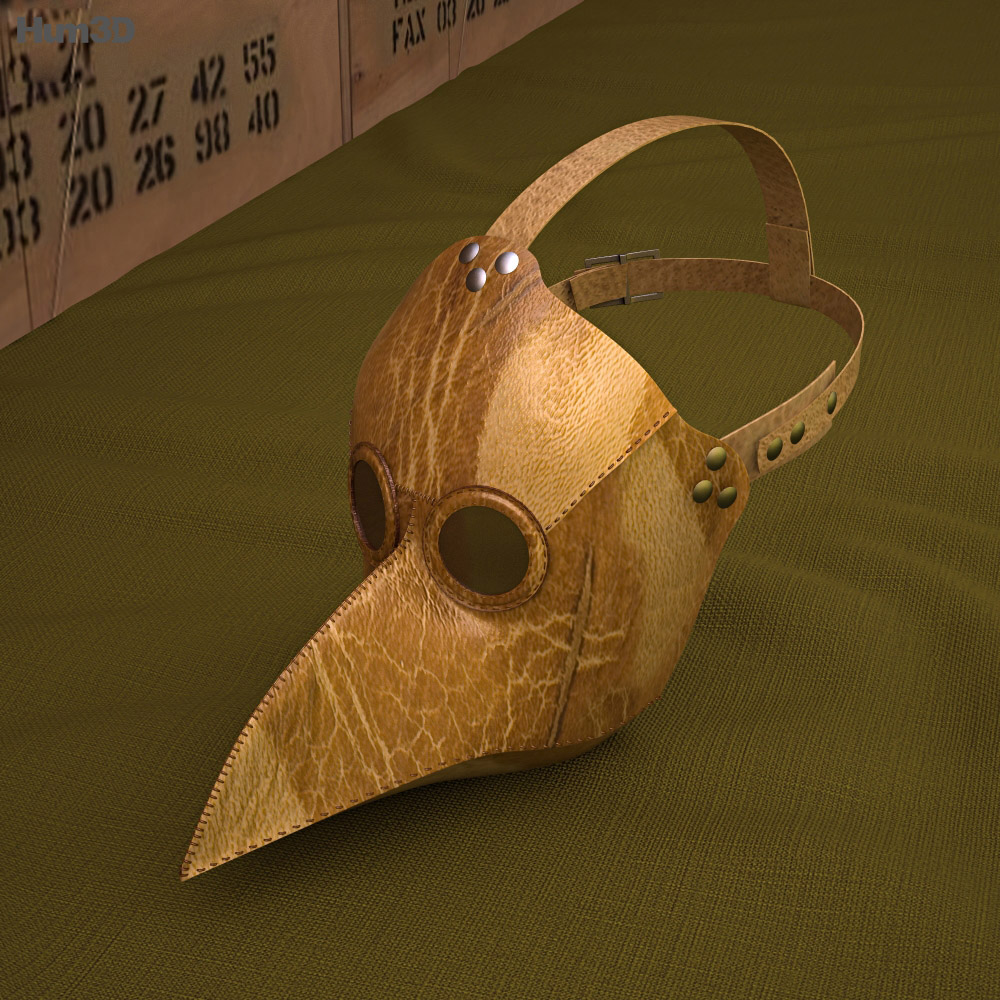 Plague Doctor Mask 3d model
