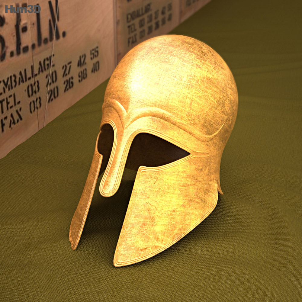 Korinthischer Helm 3D-Modell