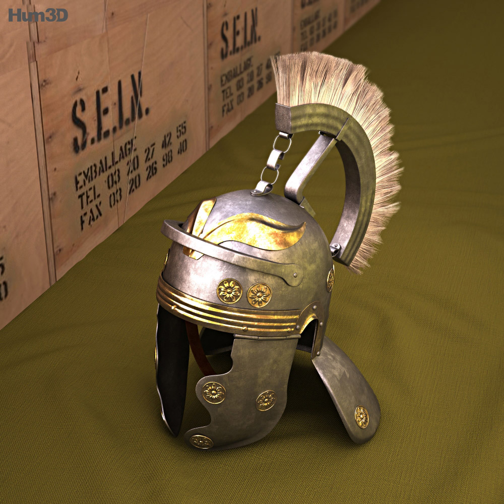 Римский шлем 3D модель