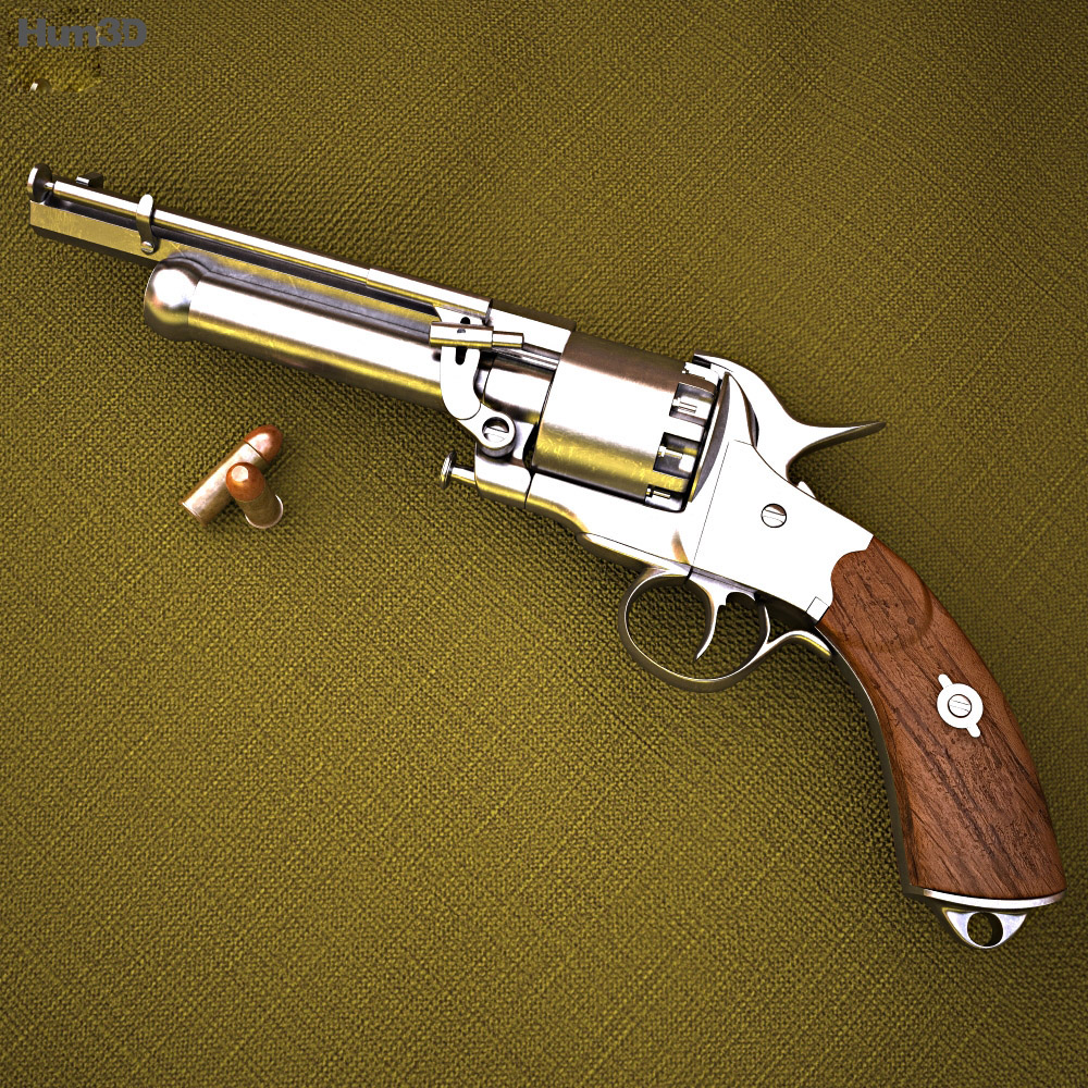 LeMat Revolver Modelo 3d