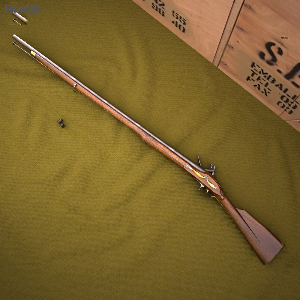 Brown Bess (Land Pattern Musket) 3d model