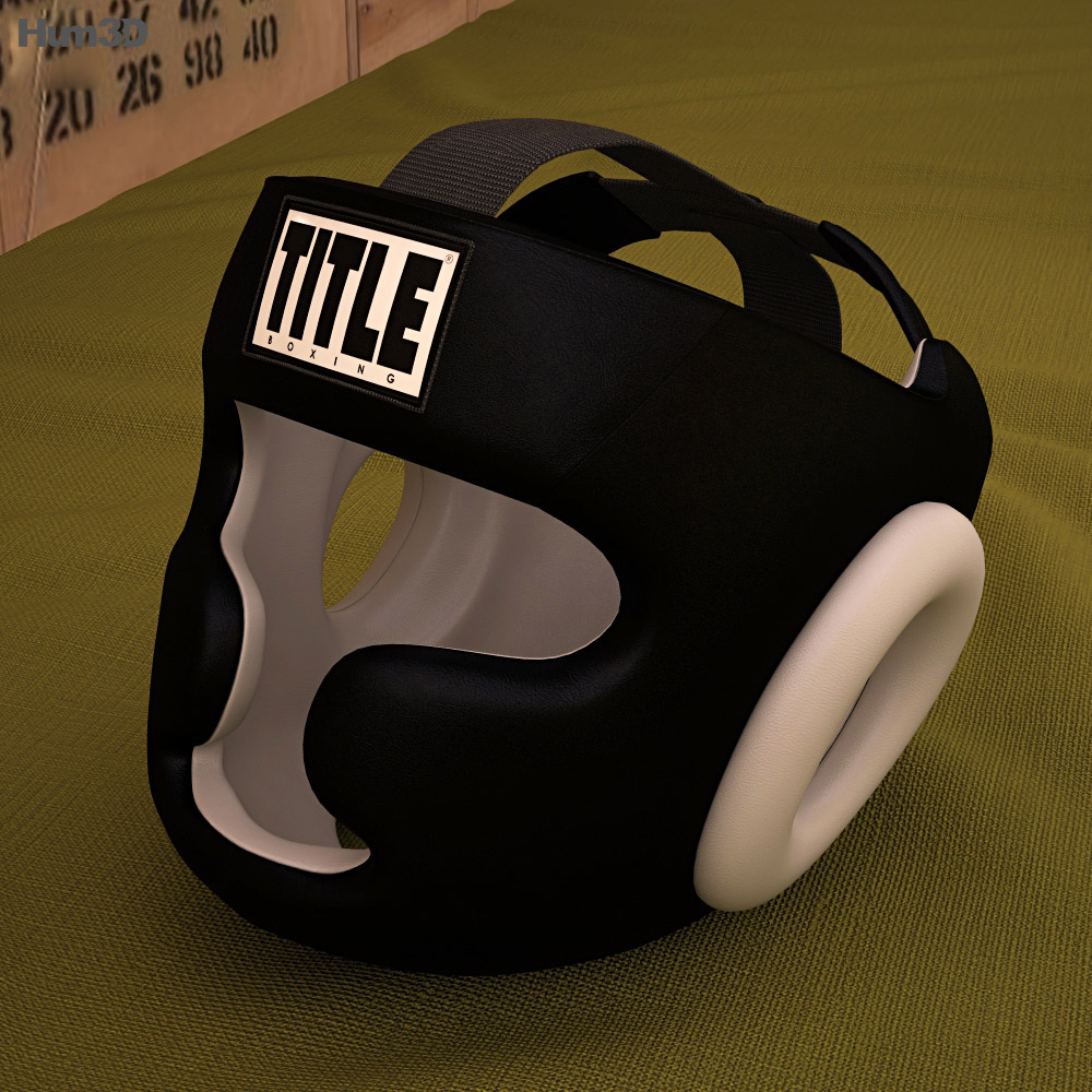 ボクシングトレーニングヘッドギア 3Dモデル