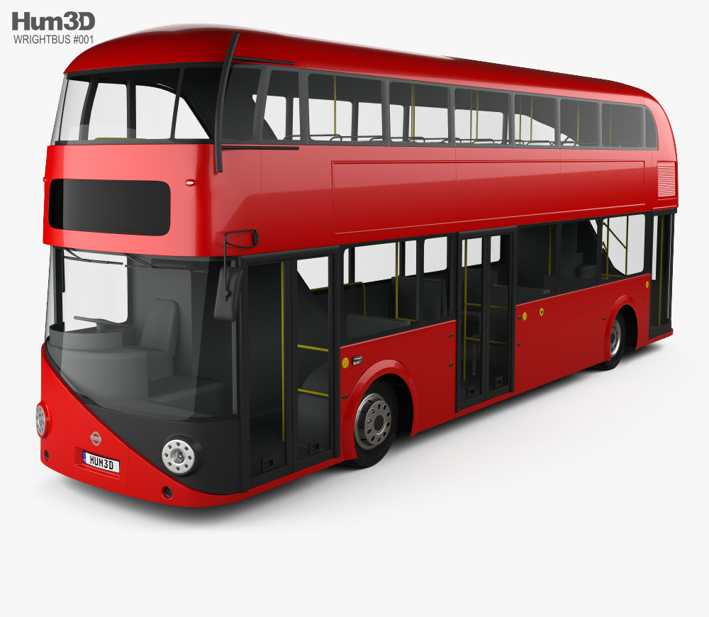 Wrightbus Borismaster 2012 3d model