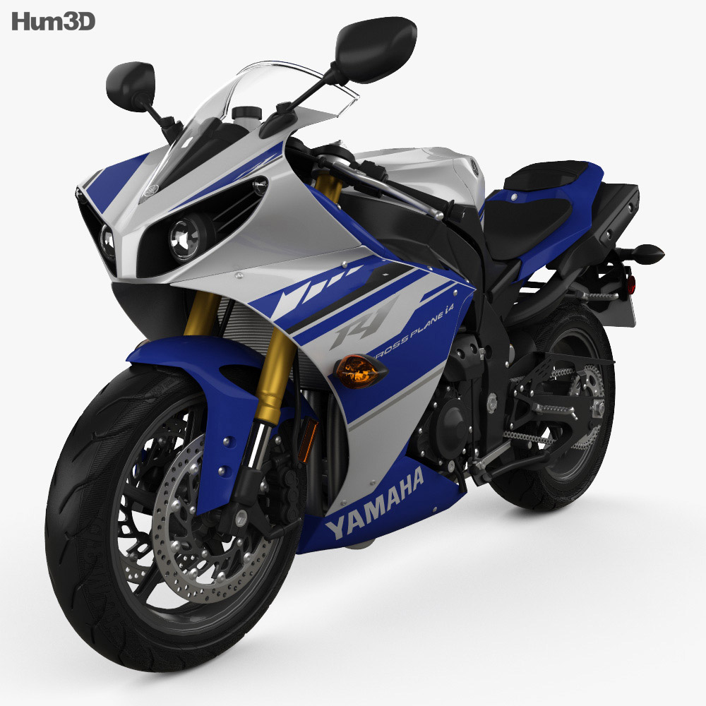 Yamaha R1 2014 3D Model Download Motorcycle On 3DModels