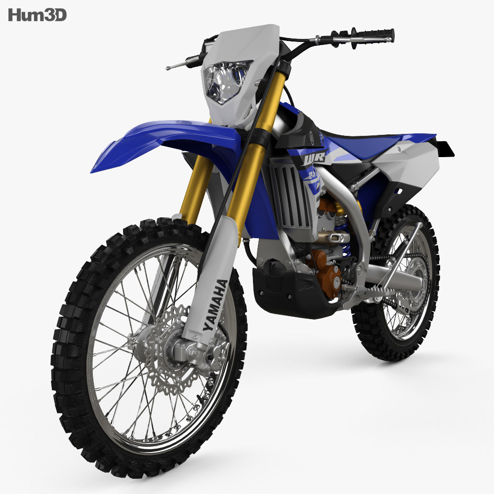 Yamaha WR250F 2015 3D模型