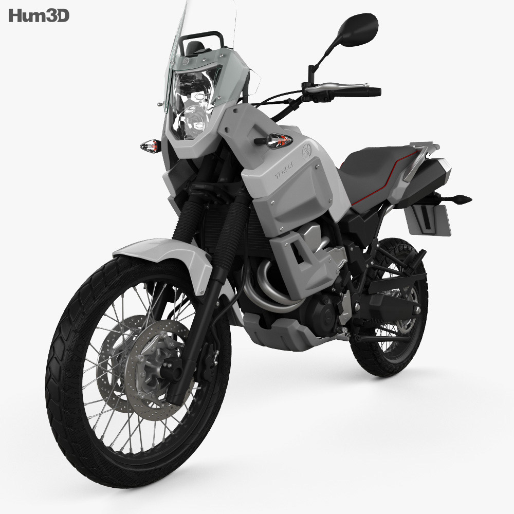 Yamaha XT660Z Tenere 2012 3D-Modell