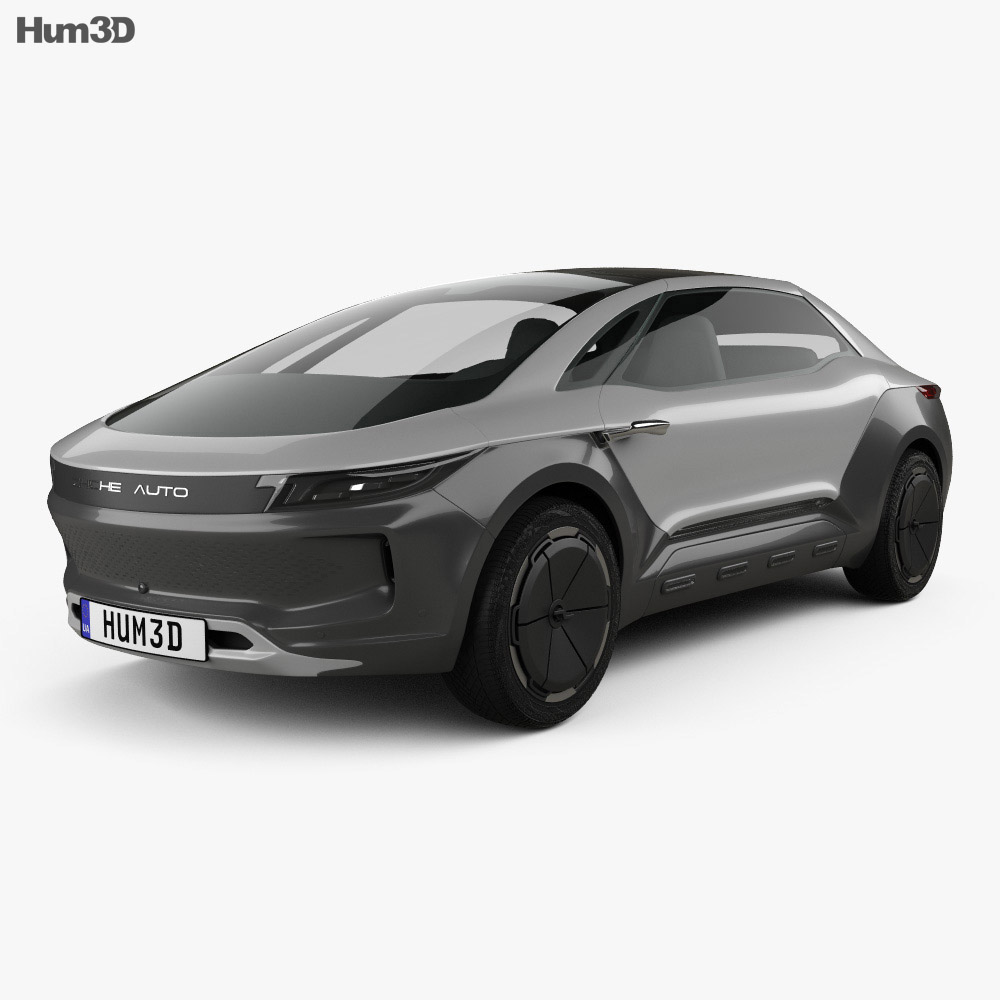 Zhiche Auto MPV 2019 3D 모델 