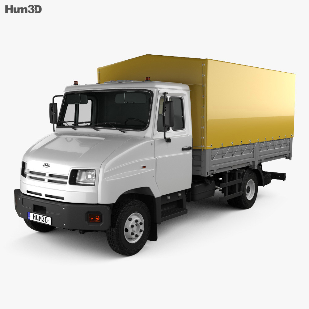 ZIL Bychok 5301 AO Truck 2015 3d model